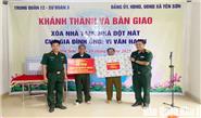 Trung đoàn 12 chung tay “xóa nhà tạm, nhà dột nát”